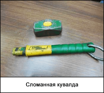 Сломанная кувалда